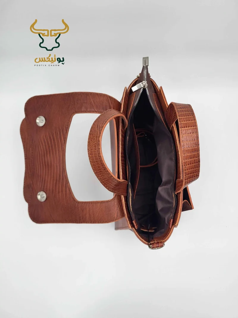 کیف زنانه تمام چرم طبیعی مدل A50