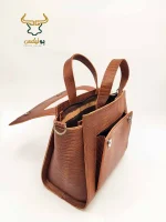 کیف زنانه تمام چرم طبیعی مدل A50