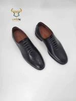 کفش مردانه رسمی تمام چرم مدل بارادو کد110
