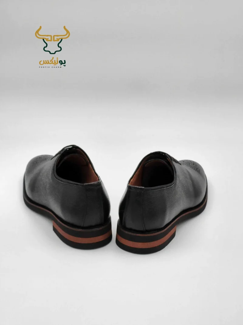 کفش مردانه رسمی تمام چرم مدل بارادو کد110